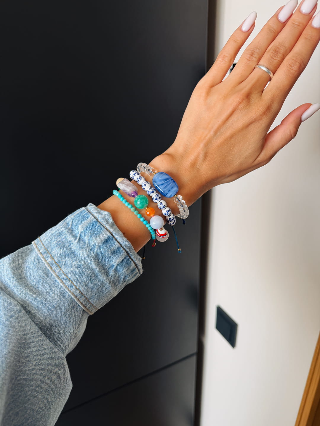 Gemstone Bracelet Set No. 19