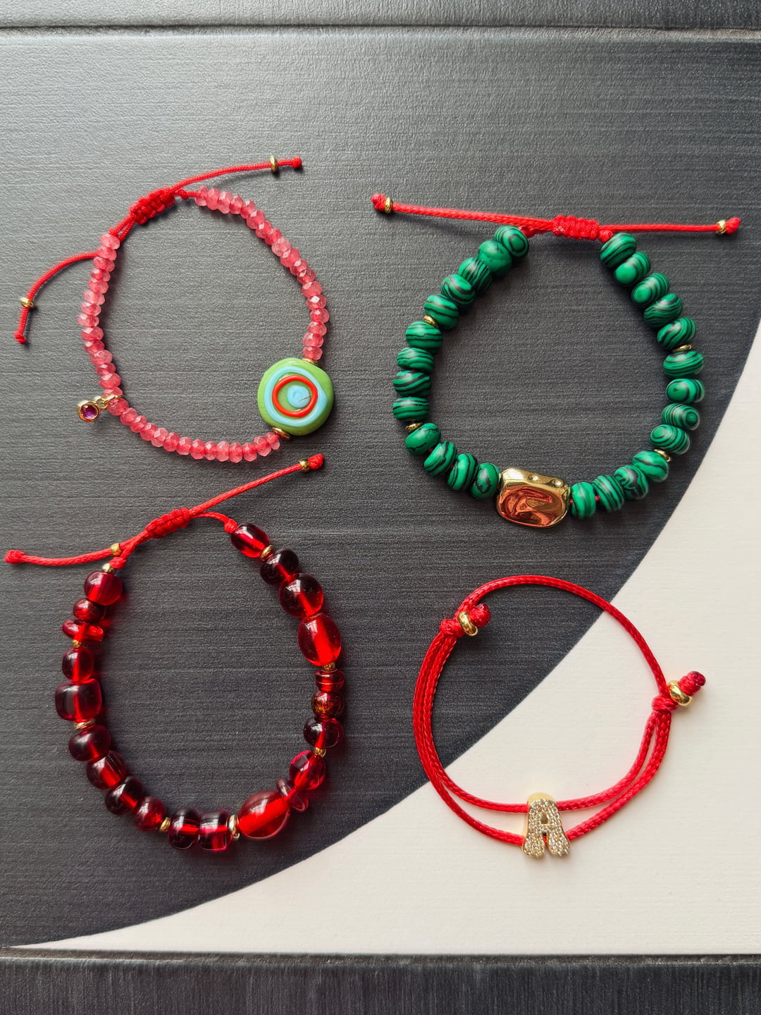 Gemstone Bracelet Set No. 3