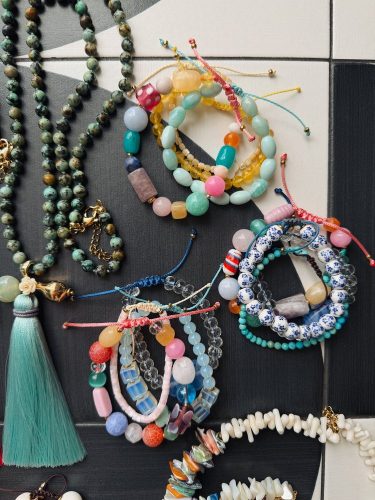 Gemstone Bracelet Set No. 17