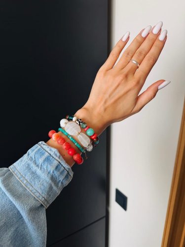 Gemstone Bracelet Set No. 14